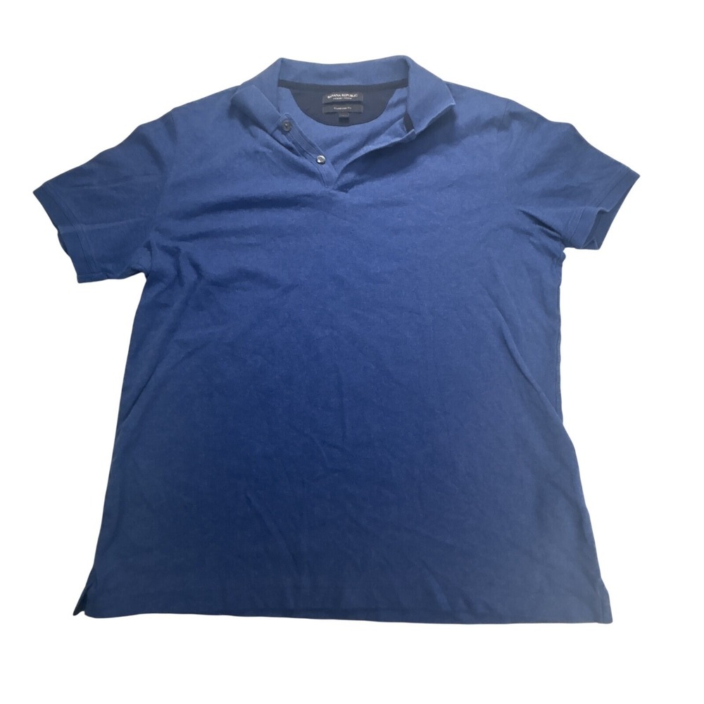 Banana Republic polo shirt Men's size Large blue